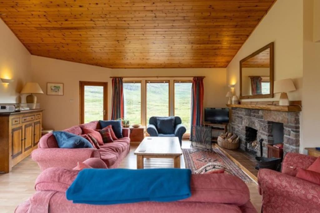 Villa The Thrail House, Ben Damph Estate Torridon Esterno foto