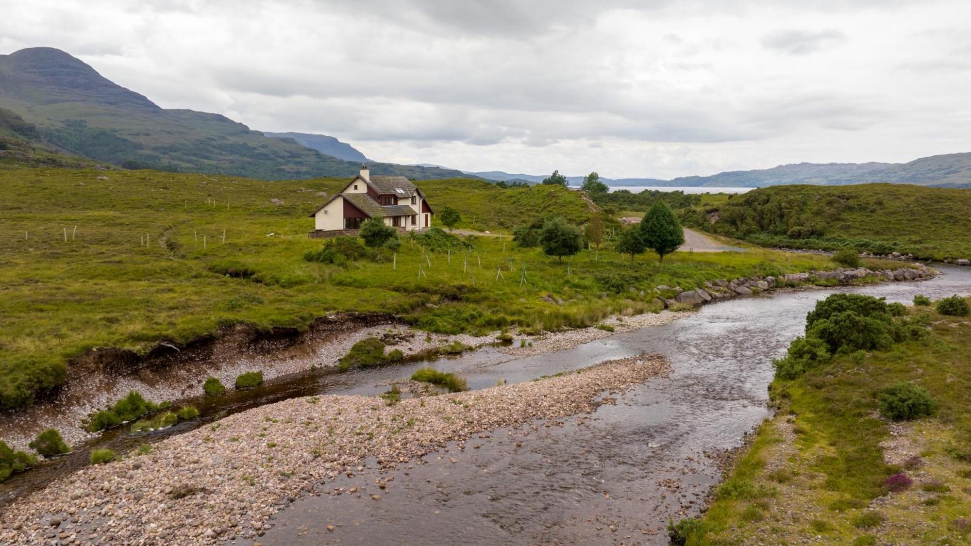 Villa The Thrail House, Ben Damph Estate Torridon Esterno foto